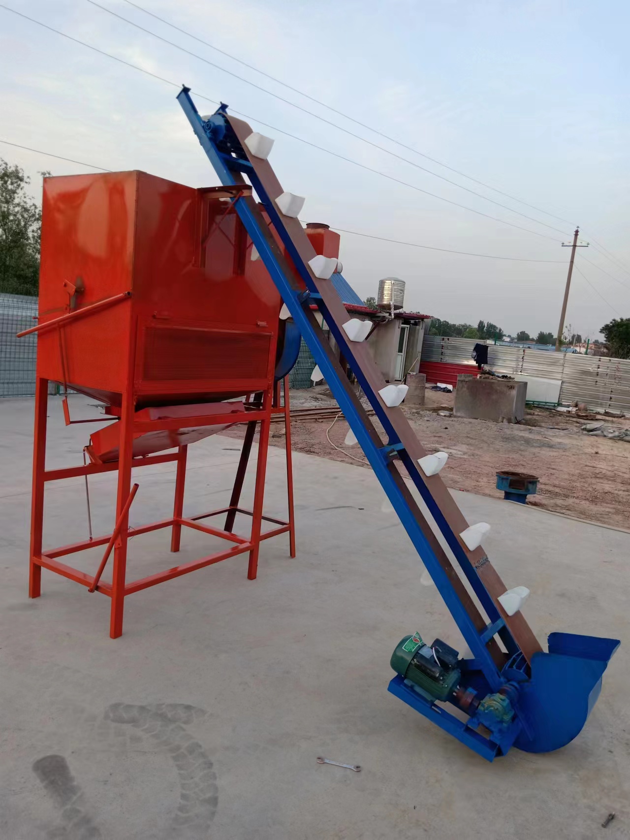 chicken feed processing machine